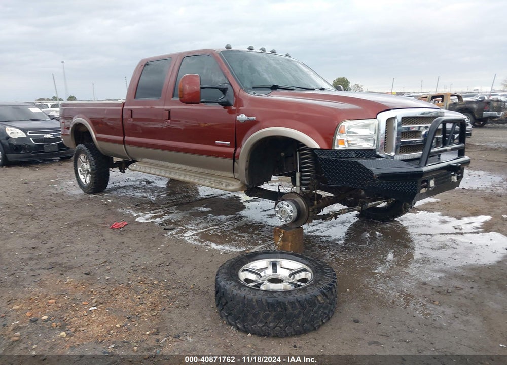 2005 FORD F-350 LARIAT/XL/XLT VIN: 1FTWW31P85EA11232