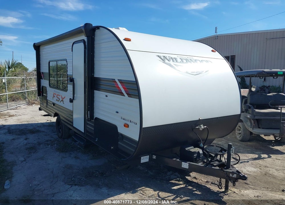 2021 FOREST RIVER WILDWOOD TRAVEL TRAILER VIN: 4X4TWD719MY097640