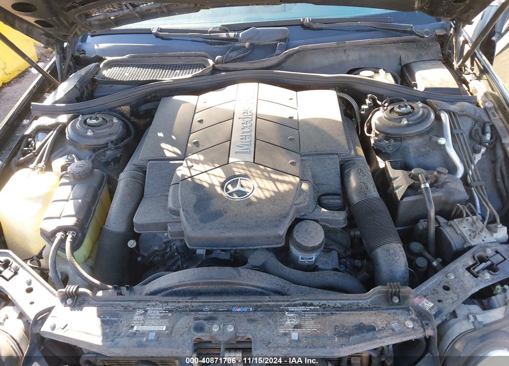 2002 MERCEDES-BENZ CL 500 VIN: WDBPJ75J32A028537
