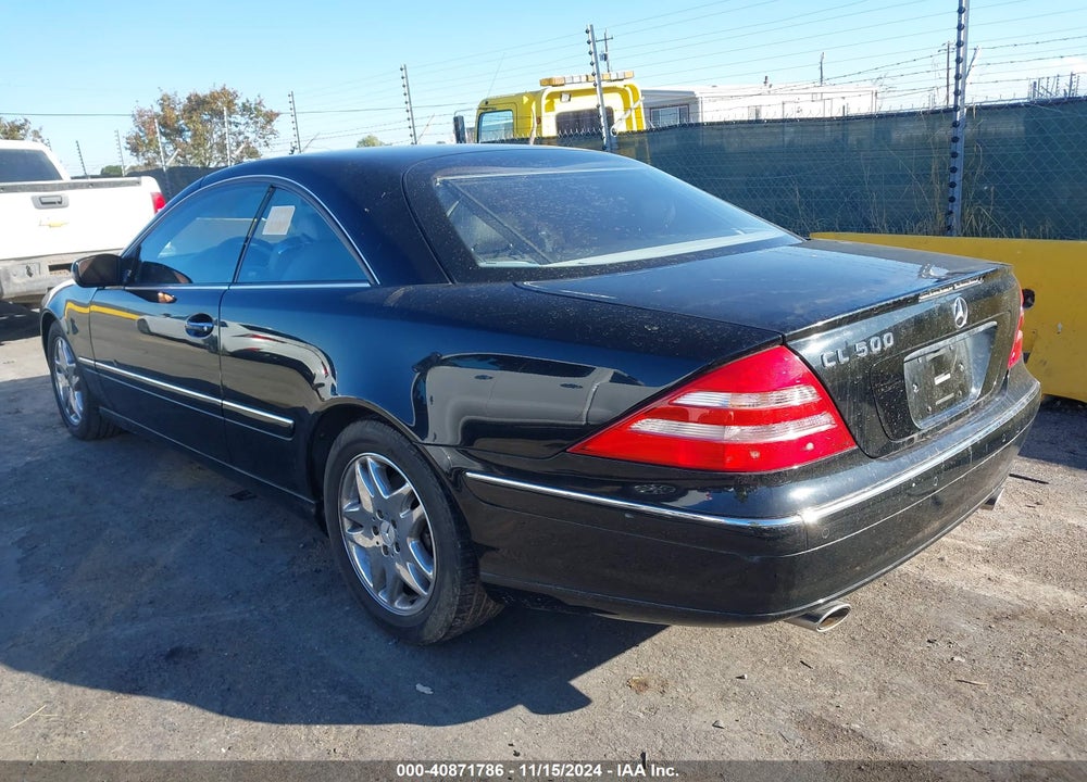 2002 MERCEDES-BENZ CL 500 VIN: WDBPJ75J32A028537