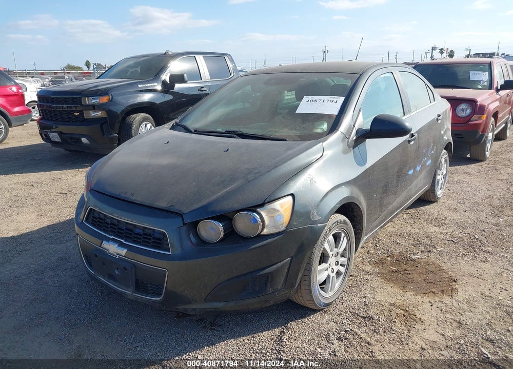 2016 CHEVROLET SONIC LT AUTO VIN: 1G1JC5SH6G4183945