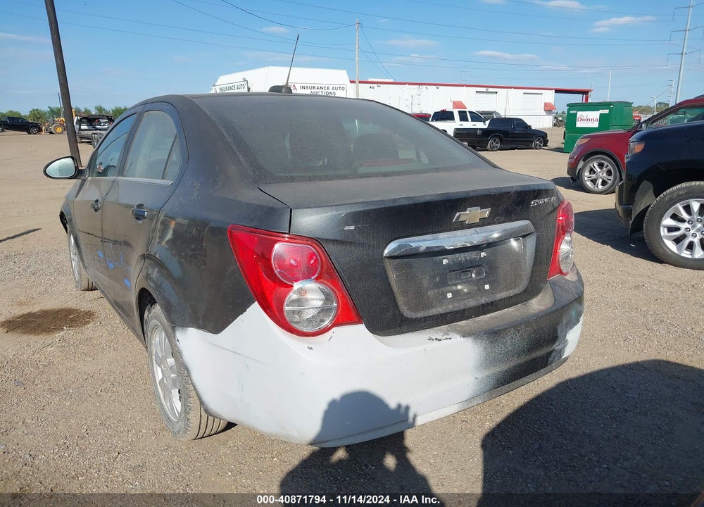 2016 CHEVROLET SONIC LT AUTO VIN: 1G1JC5SH6G4183945