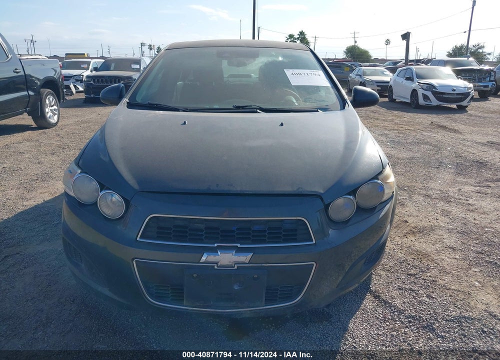 2016 CHEVROLET SONIC LT AUTO VIN: 1G1JC5SH6G4183945