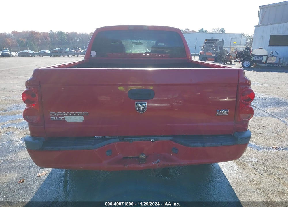 2005 DODGE DAKOTA SLT VIN: 1D7HE48N15S244639