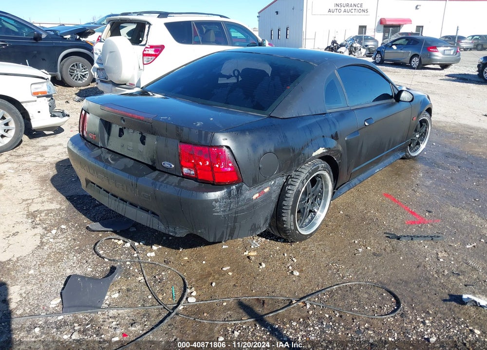 2001 FORD MUSTANG GT VIN: 1FAFP42X81F238366