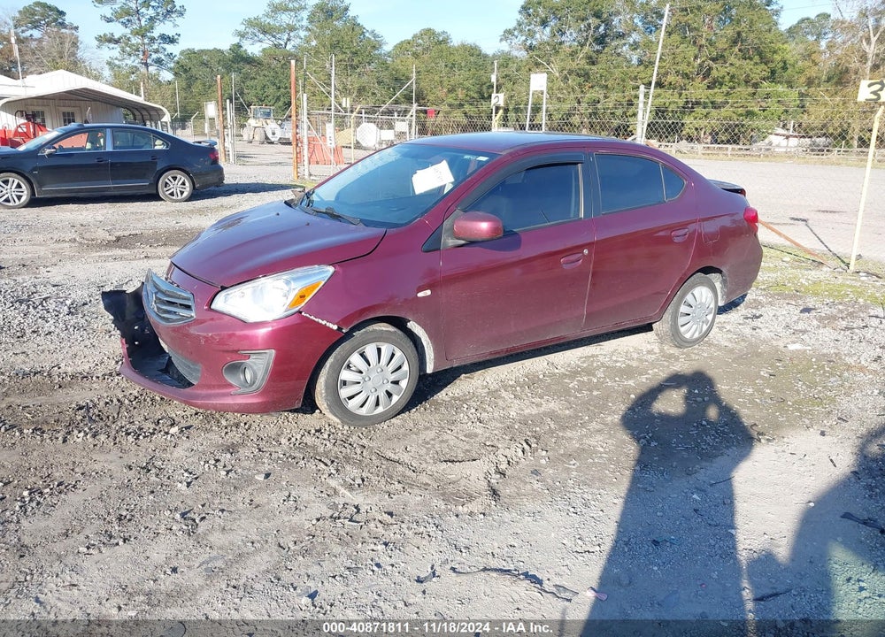 2017 MITSUBISHI MIRAGE G4 ES VIN: ML32F3FJ8HH004595
