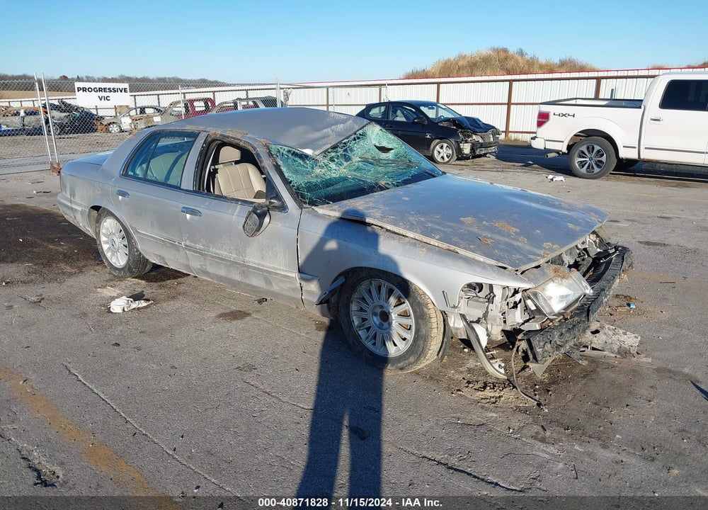 2008 MERCURY GRAND MARQUIS LS VIN: 2MEFM75V88X637595