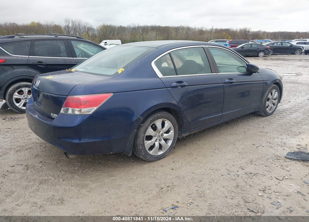 2008 HONDA ACCORD 2.4 EX VIN: 1HGCP26758A011897