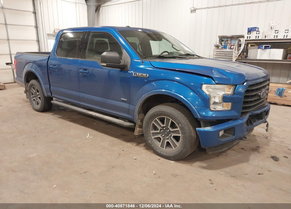 2016 FORD F-150 XLT VIN: 1FTEW1EP3GFA13834
