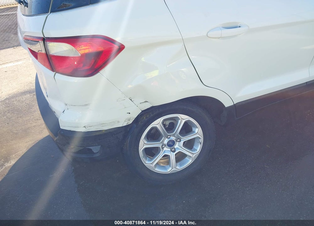 2019 FORD ECOSPORT VIN: MAJ3S2GE2KC252246