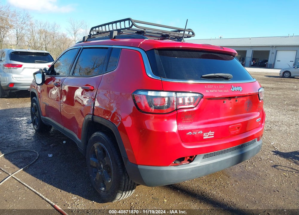 2018 JEEP COMPASS LATITUDE 4X4 VIN: 3C4NJDBB5JT140817