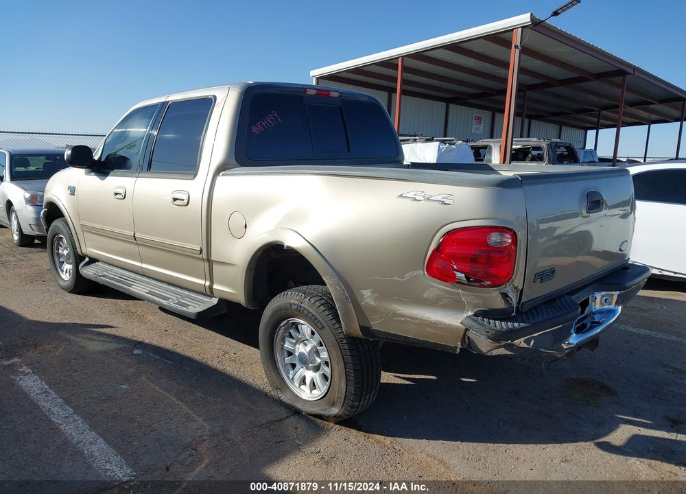 2001 FORD F-150 KING RANCH EDITION/LARIAT/XLT VIN: 1FTRW08L31KD78663
