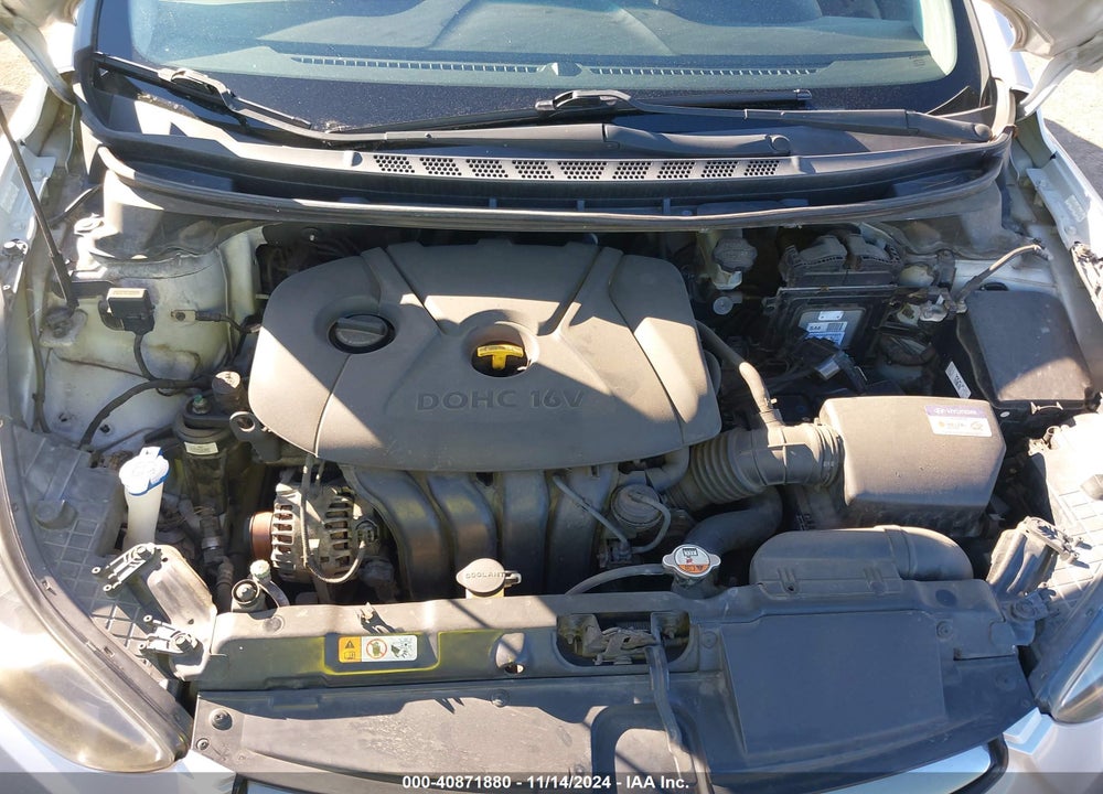 2012 HYUNDAI ELANTRA GLS (ULSAN PLANT) VIN: KMHDH4AE8CU288886