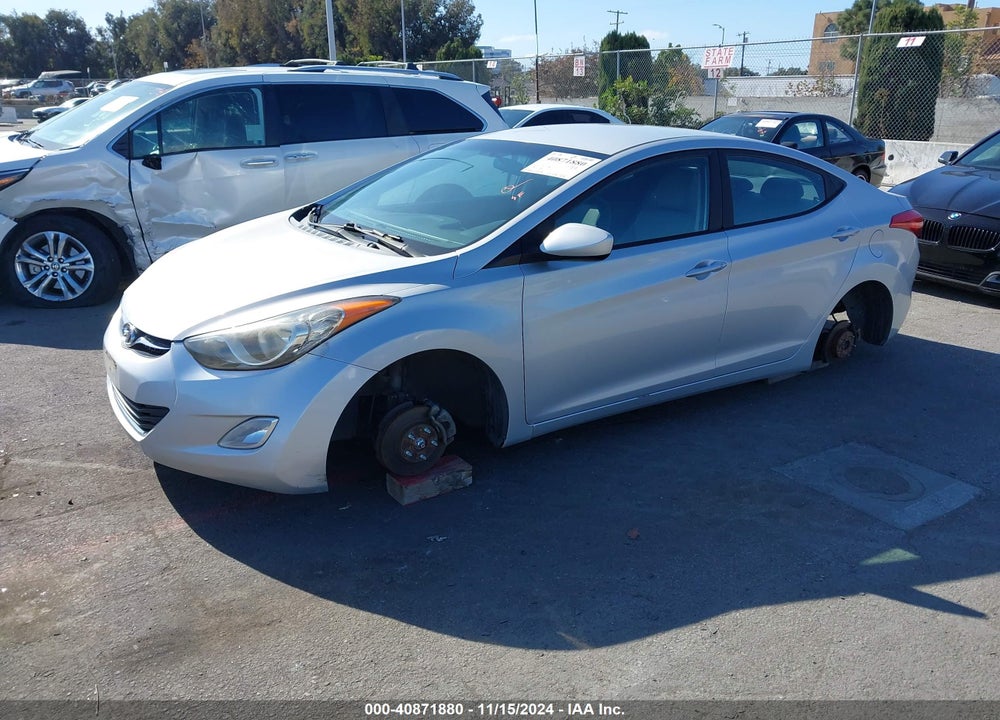 2012 HYUNDAI ELANTRA GLS (ULSAN PLANT) VIN: KMHDH4AE8CU288886