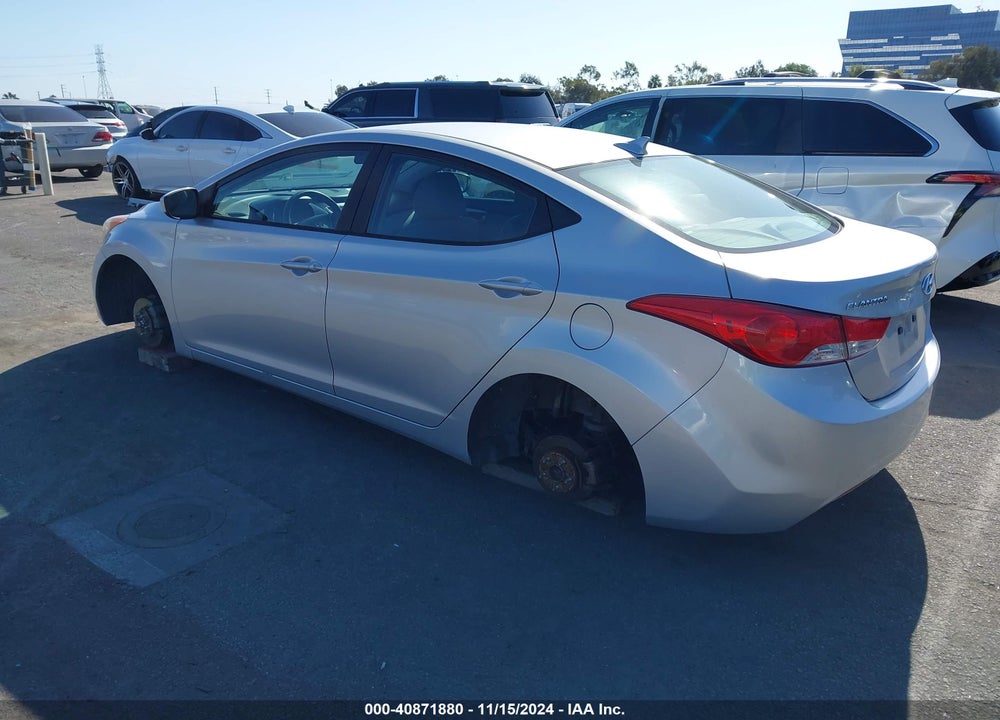 2012 HYUNDAI ELANTRA GLS (ULSAN PLANT) VIN: KMHDH4AE8CU288886