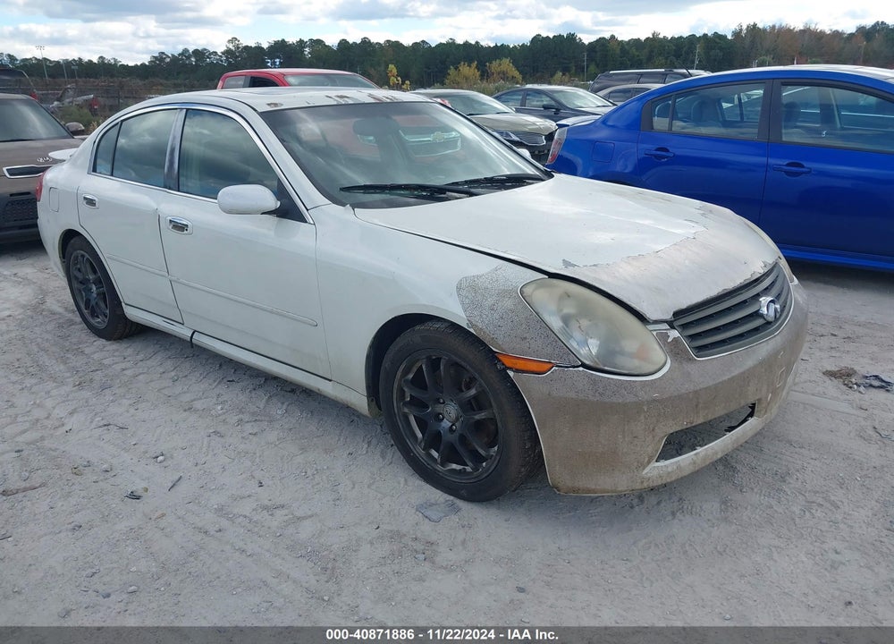 2005 INFINITI G35 VIN: JNKCV51E65M201826