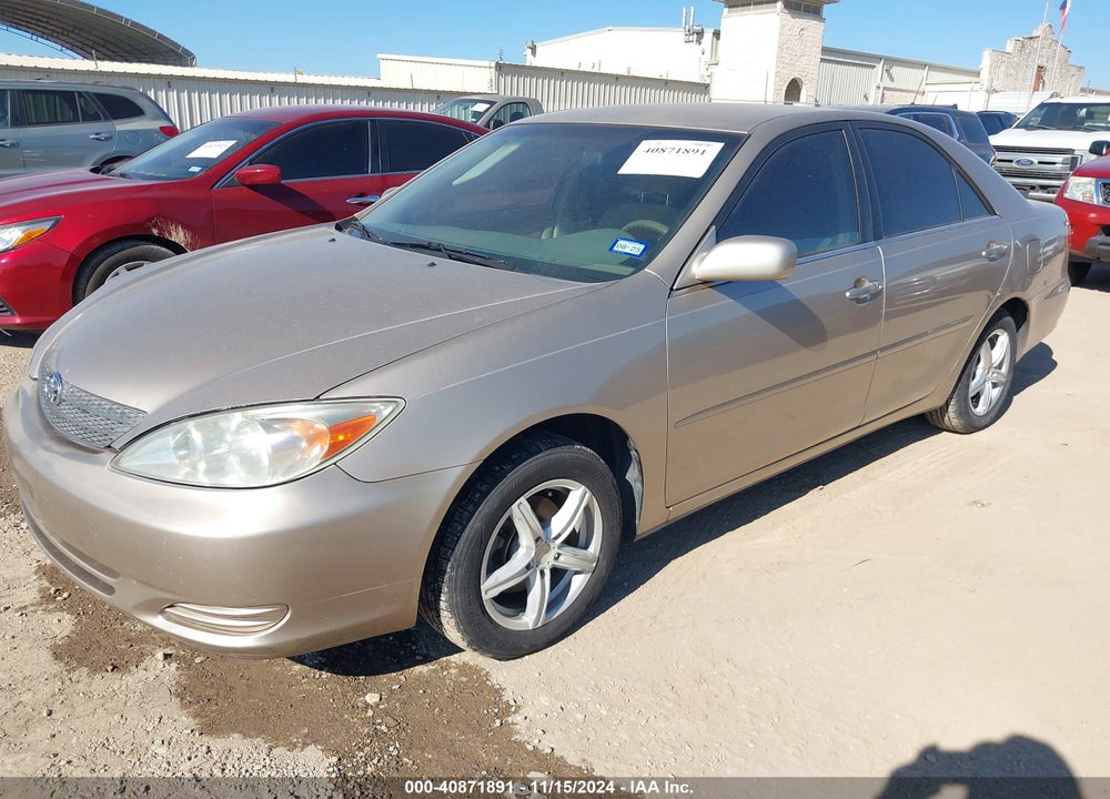 2002 TOYOTA CAMRY LE VIN: JTDBE32K020071390