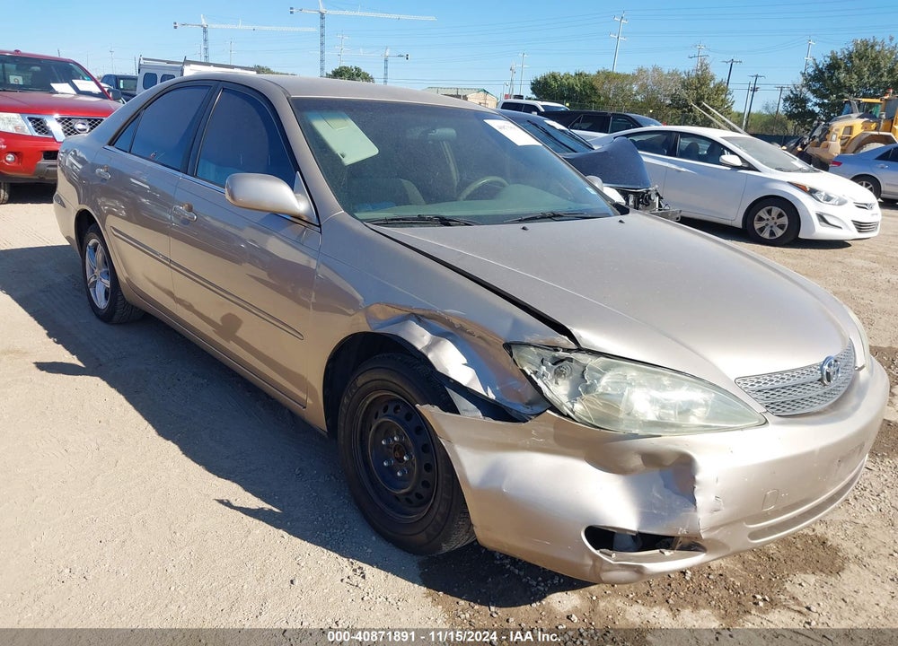 2002 TOYOTA CAMRY LE VIN: JTDBE32K020071390