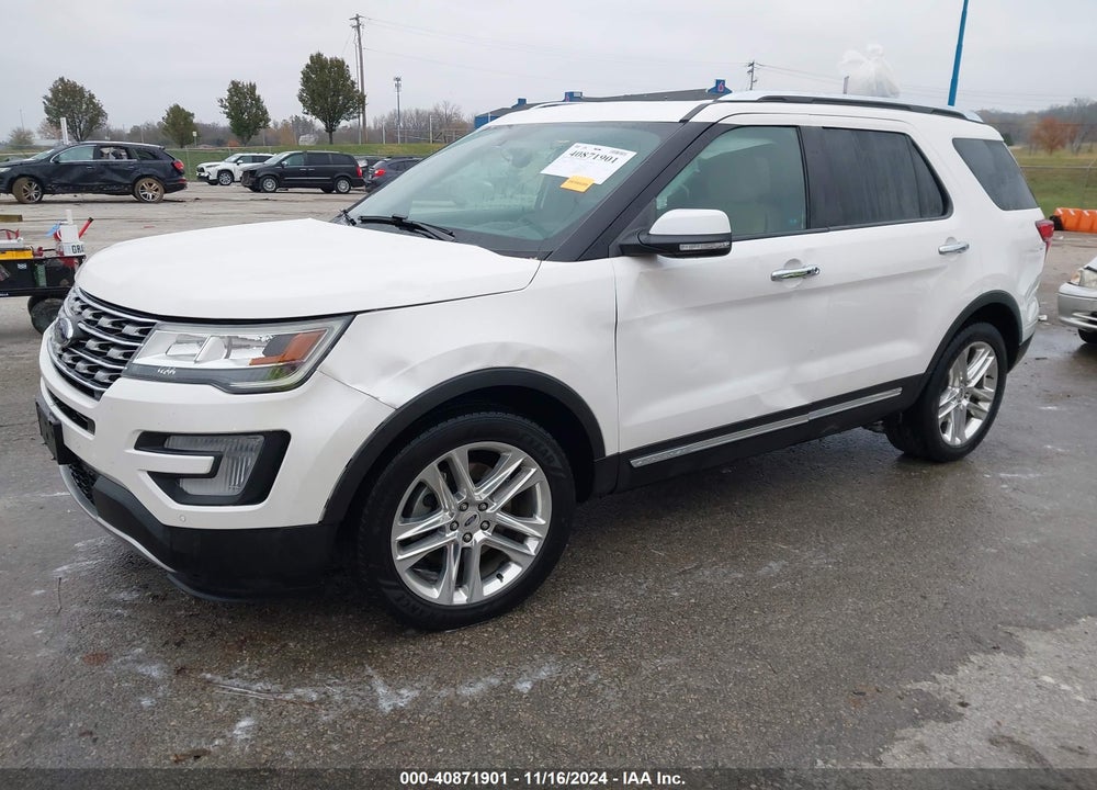 2017 FORD EXPLORER LIMITED VIN: 1FM5K8F8XHGD63948