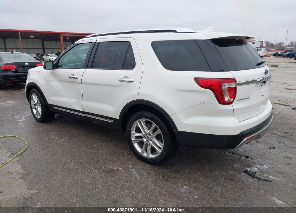 2017 FORD EXPLORER LIMITED VIN: 1FM5K8F8XHGD63948