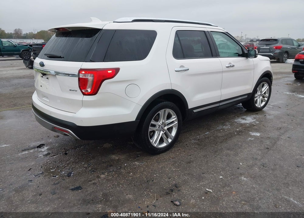 2017 FORD EXPLORER LIMITED VIN: 1FM5K8F8XHGD63948