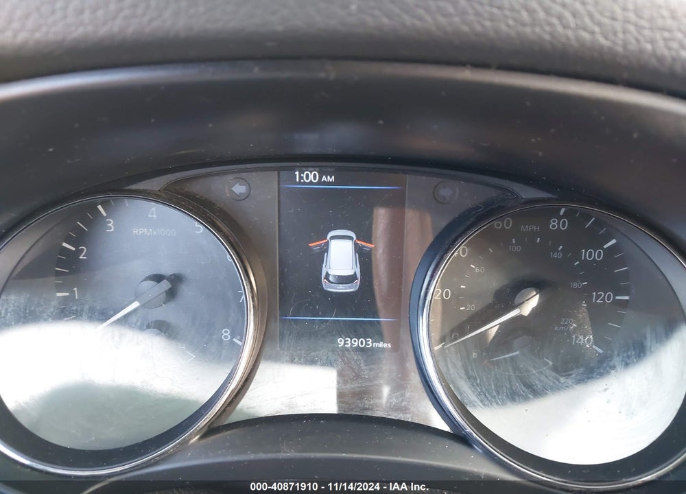 2020 NISSAN ROGUE SV FWD VIN: JN8AT2MT2LW002799