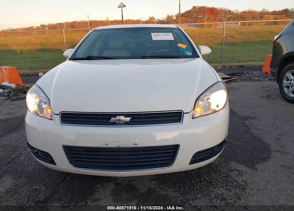 2008 CHEVROLET IMPALA LTZ VIN: 2G1WU583881201521