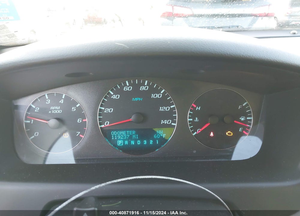 2008 CHEVROLET IMPALA LTZ VIN: 2G1WU583881201521
