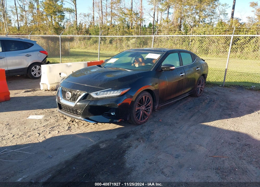 2020 NISSAN MAXIMA PLATINUM XTRONIC CVT VIN: 1N4AA6FV2LC384315
