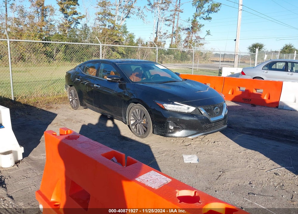 2020 NISSAN MAXIMA PLATINUM XTRONIC CVT VIN: 1N4AA6FV2LC384315