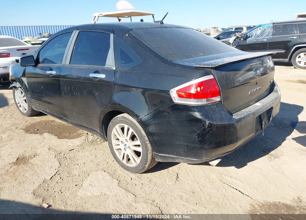 2009 FORD FOCUS SEL VIN: 1FAHP37N89W105306
