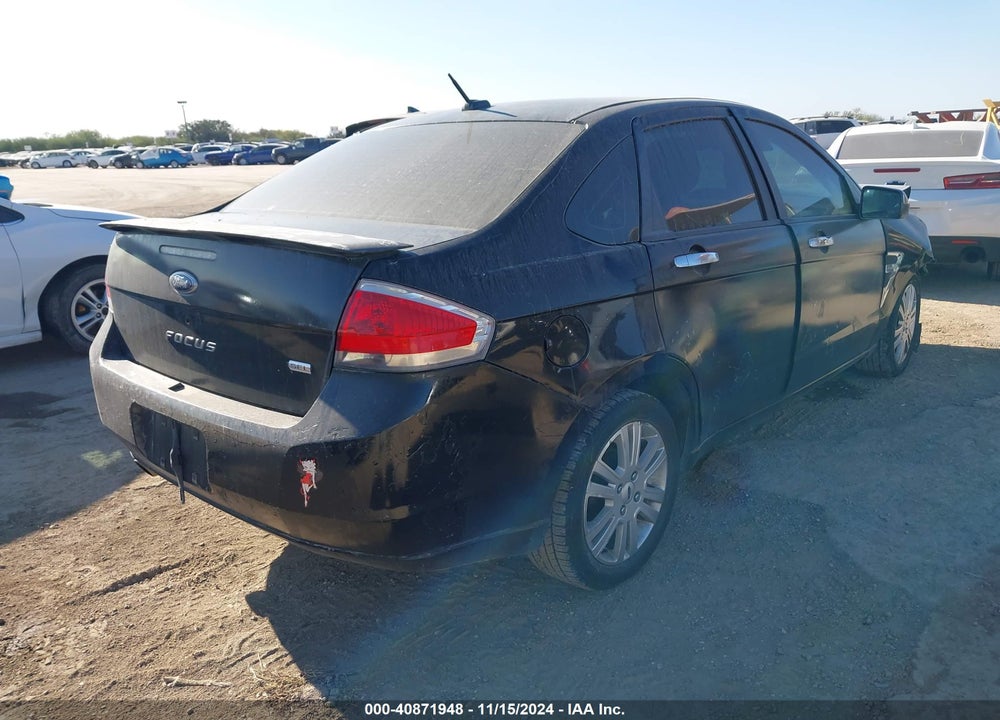 2009 FORD FOCUS SEL VIN: 1FAHP37N89W105306