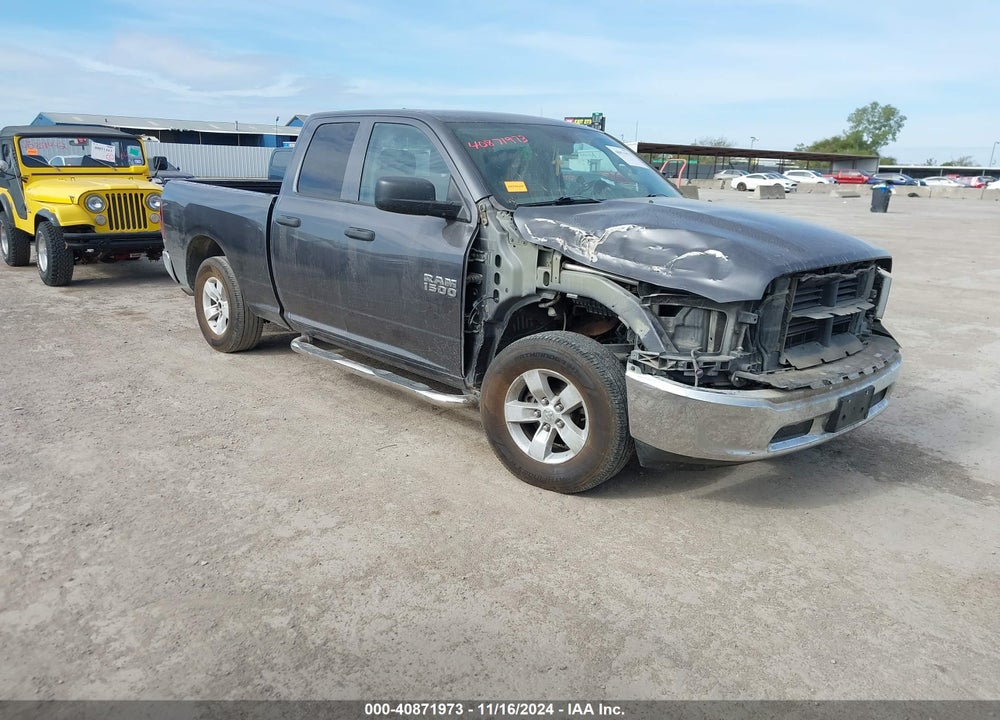 2018 RAM 1500 TRADESMAN 4X2 6'4 BOX VIN: 1C6RR6FG0JS340430
