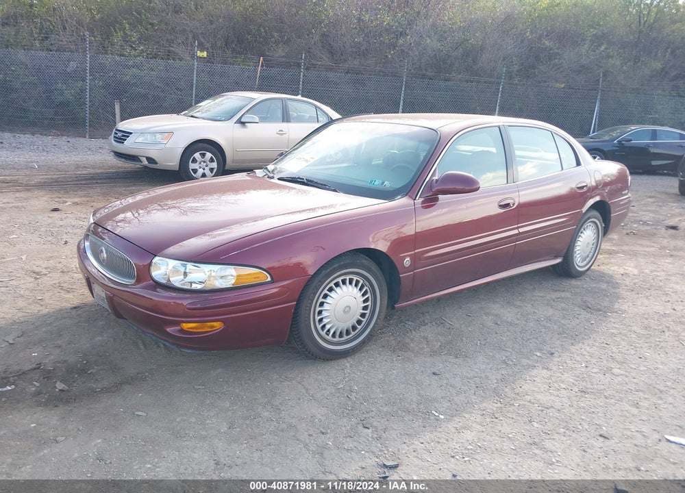 2001 BUICK LESABRE CUSTOM VIN: 1G4HP54K414284939