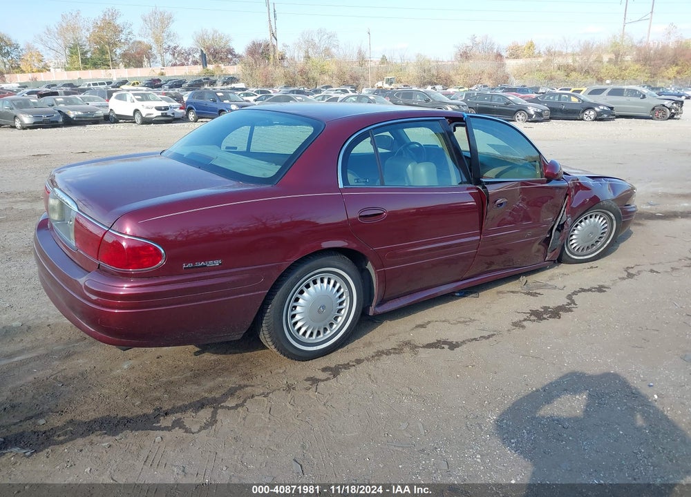 2001 BUICK LESABRE CUSTOM VIN: 1G4HP54K414284939
