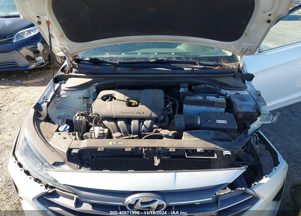 2019 HYUNDAI ELANTRA SEL VIN: 5NPD84LF8KH486323