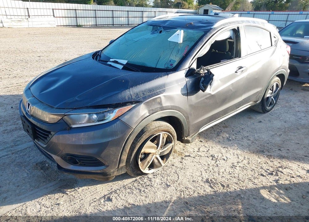 2022 HONDA HR-V 2WD EX VIN: 3CZRU5H51NM729339