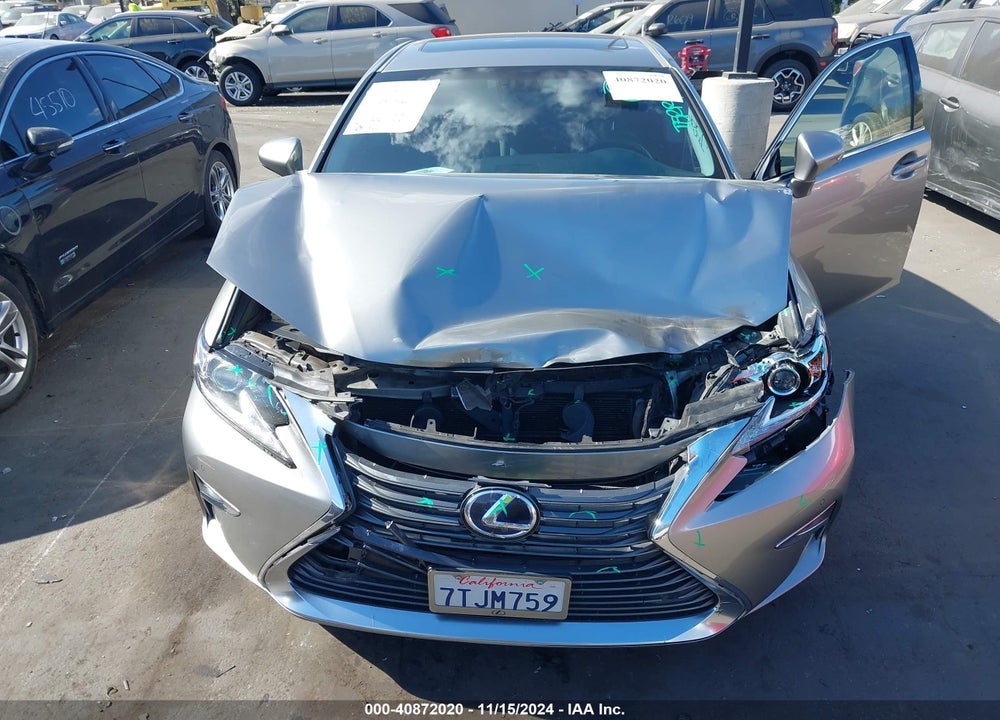 2016 LEXUS ES 300H VIN: JTHBW1GG1G2101447