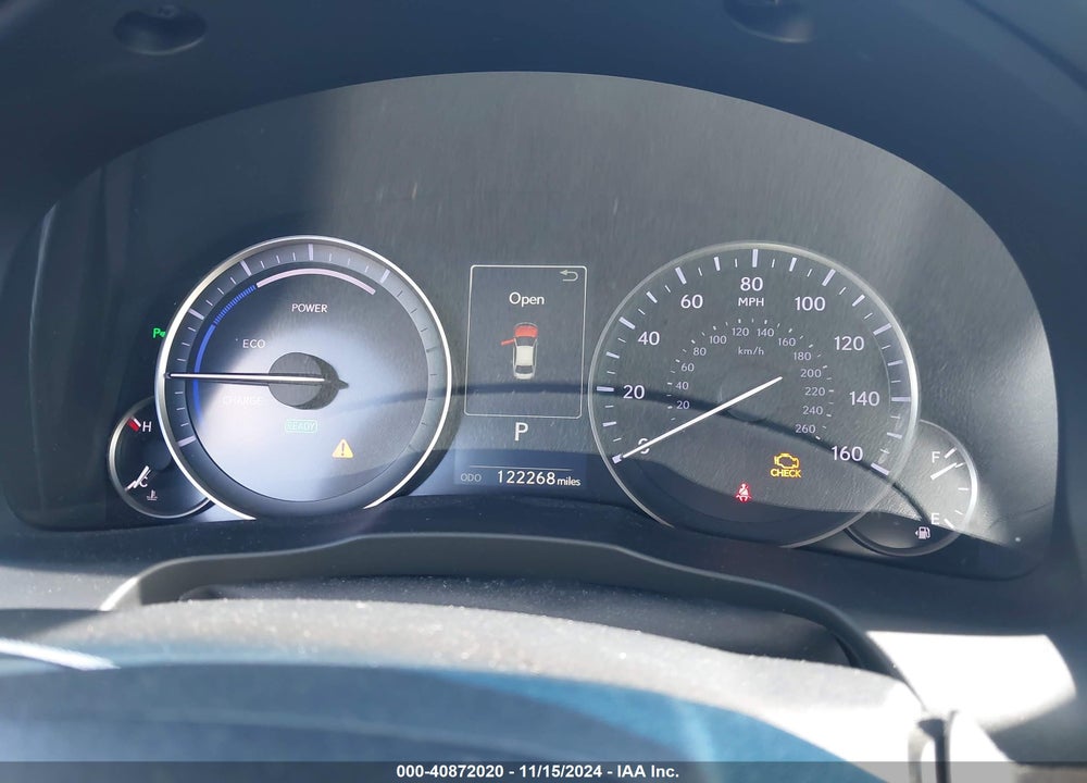 2016 LEXUS ES 300H VIN: JTHBW1GG1G2101447