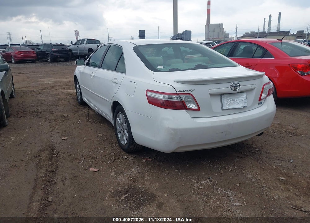 2008 TOYOTA CAMRY HYBRID VIN: 4T1BB46K18U048092