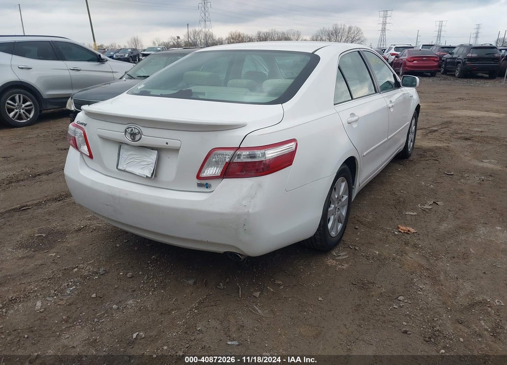 2008 TOYOTA CAMRY HYBRID VIN: 4T1BB46K18U048092
