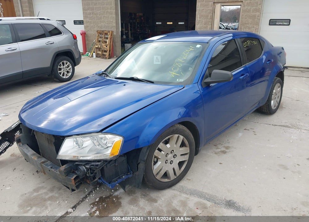 2014 DODGE AVENGER SE VIN: 1C3CDZAB6EN109518