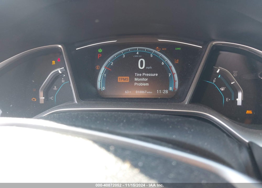2021 HONDA CIVIC EX VIN: 19XFC1F36ME203027