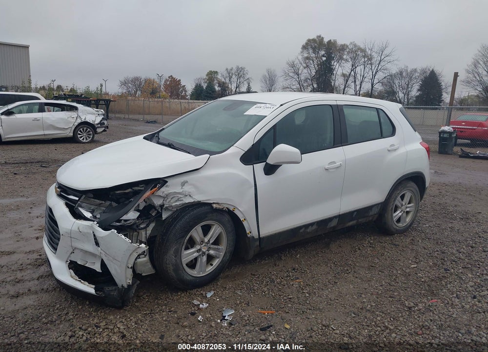 2017 CHEVROLET TRAX LS VIN: KL7CJNSBXHB188755