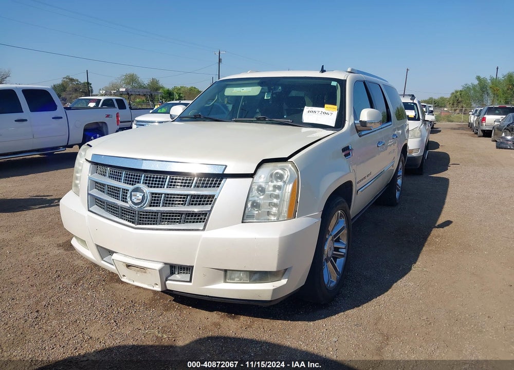 2009 CADILLAC ESCALADE ESV PLATINUM EDITION VIN: 1GYFK36259R189388