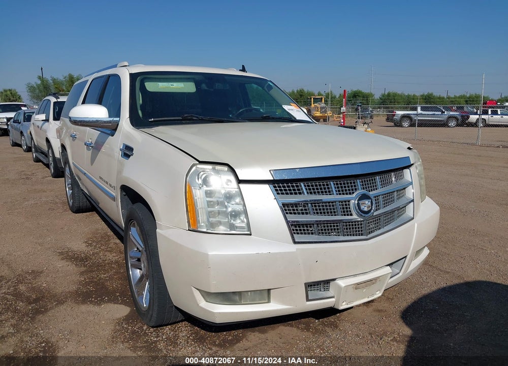 2009 CADILLAC ESCALADE ESV PLATINUM EDITION VIN: 1GYFK36259R189388