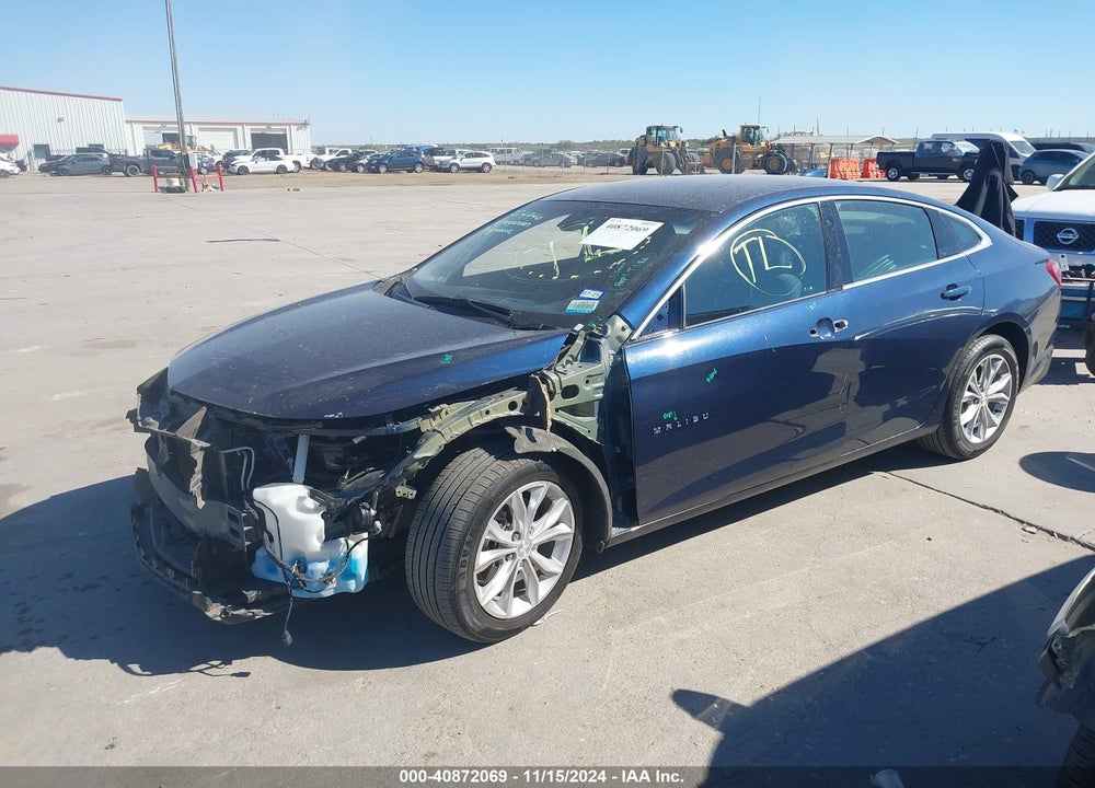 2022 CHEVROLET MALIBU FWD LT VIN: 1G1ZD5ST9NF117220