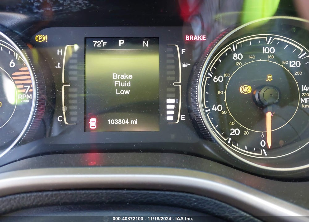 2016 JEEP CHEROKEE 75TH ANNIVERSARY VIN: 1C4PJMCB2GW246930