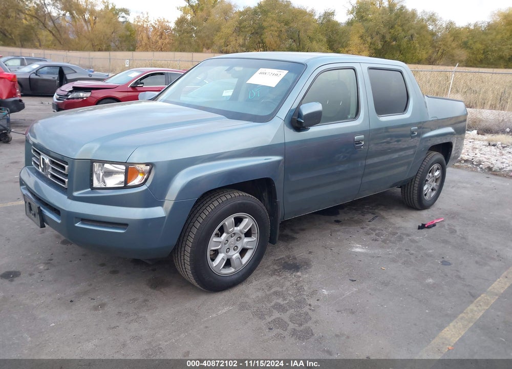 2006 HONDA RIDGELINE RTL VIN: 2HJYK16526H527480