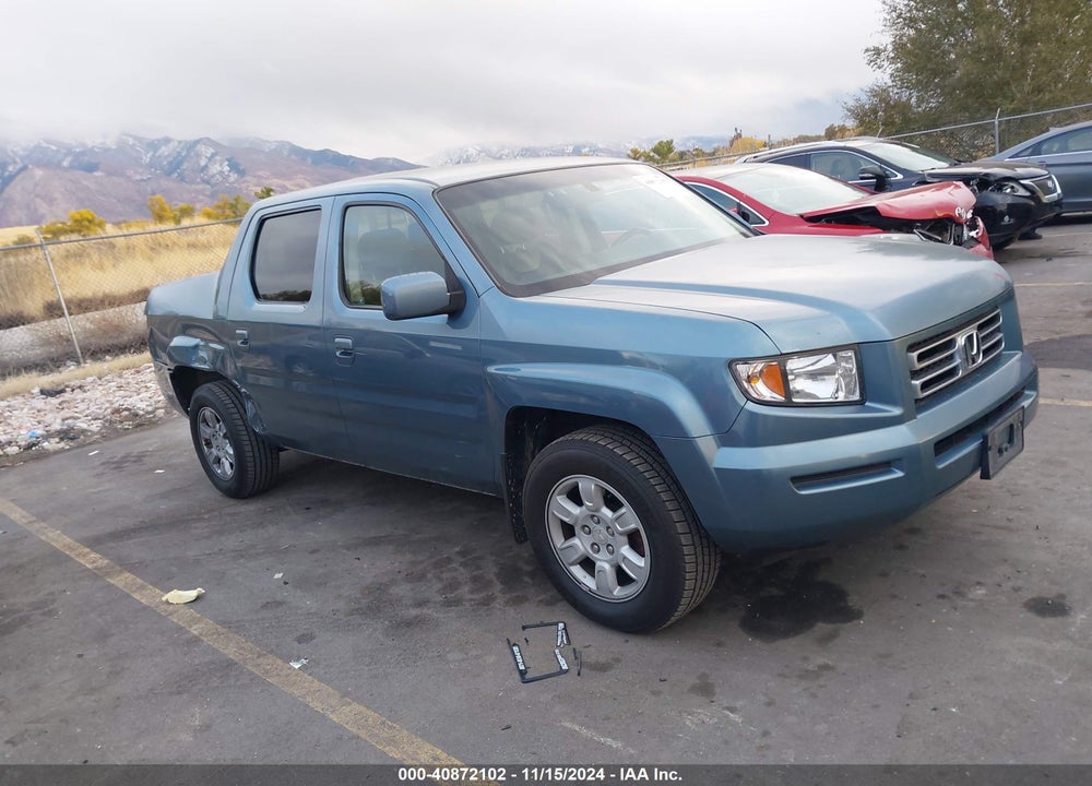 2006 HONDA RIDGELINE RTL VIN: 2HJYK16526H527480